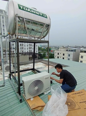 Lắp đặt máy lạnh nhà dân